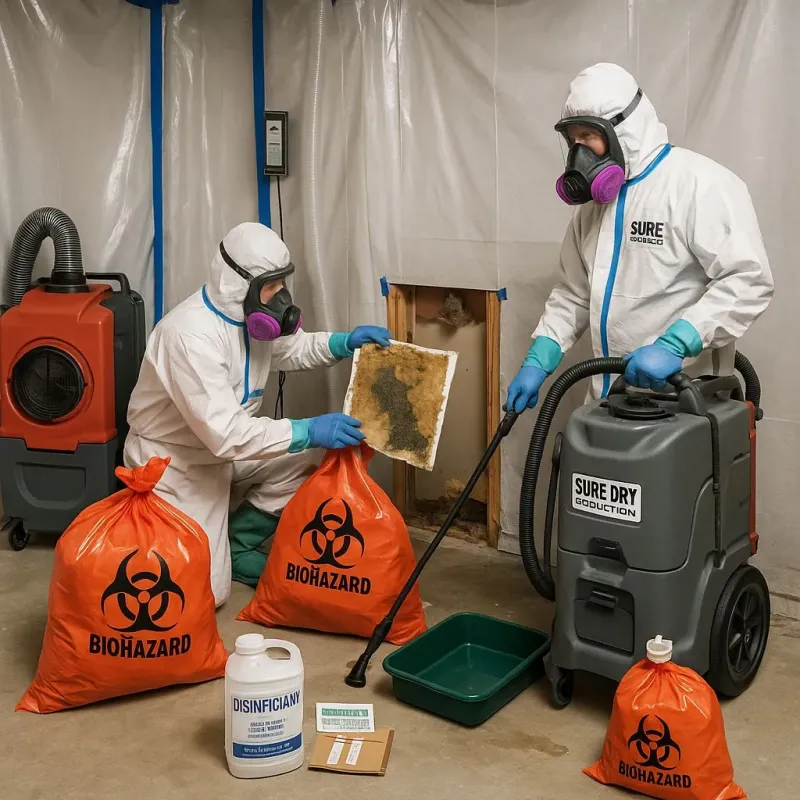 Contaminated Water Handling Protocols process in Mason County, KY